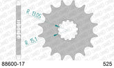 Pignone AFAM 88600-17 passo 525 TRIUMPH T 100 BONNEVILLE 2001  -2006